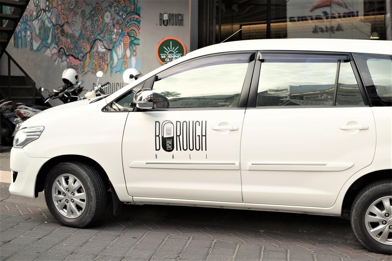 Borough Capsule Hostel Bali Legian Exteriér fotografie